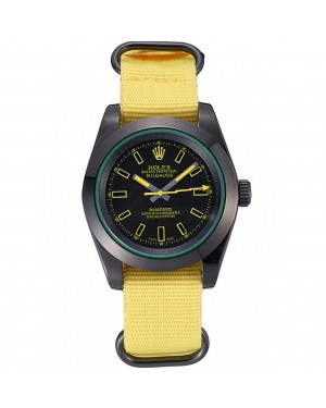 Rolex Milgauss Bamford Yellow Nylon Strap 621999