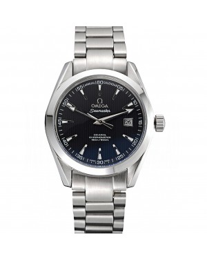 Omega Seamaster Black Dial Stainless Steel Band 622165