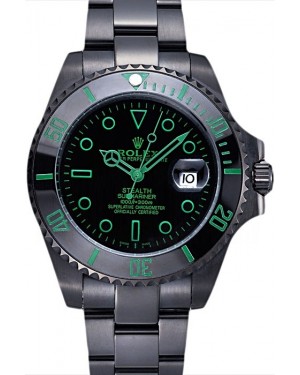 Rolex Stealth Submariner Black Ceramic 622007
