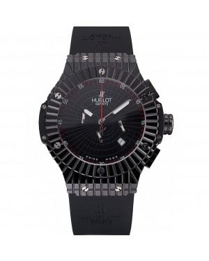 Hublot Big Bang Caviar Black Dial Black Case