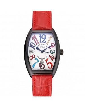 Franck Muller Casablanca Red Croco Leather Band 621644