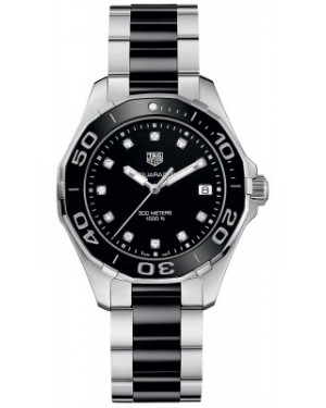 AAA Replica Tag Heuer Aquaracer Quartz 35mm Ladies Watch way131c.ba0913