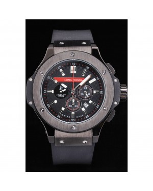 Hublot Limited Edition Luna Rosa Black Dial Watch