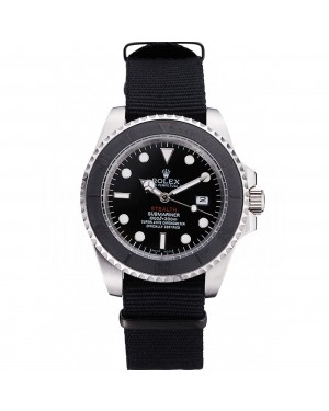Rolex Submariner STEALTH MK IV Black Fabric Band rl424 621386