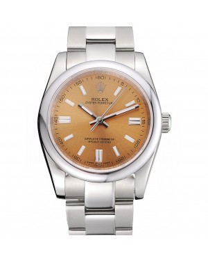 Rolex Oyster Perpetual DateJust Stainless Steel Case Champagne Dial Stainless Steel Bracelet 622639