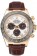 Rolex Cosmograph Daytona Gold Case Black Subdials Brown Leather Bracelet 622634