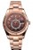 Rolex Sky Dweller Brown Dial Rose Gold Case Brown Leather Strap
