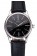 Rolex Cellini Black Dial Stainless Steel Case Black Leather Bracelet 622724