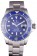 Rolex Submariner Stainless Steel Link Bracelet Blue Dial 621687
