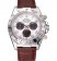 Rolex Cosmograph Daytona Stainless Steel Case Grey Racing Dial Leather Bracelet 622632