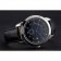Vacheron Constantin Traditionnelle Black Ship Dial Stainless Steel Case Black Leather Strap