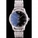 Omega Swiss DeVille Stainless Steel Bezel Roman Numbers Black Dial 7613