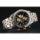 Breitling Chronomat Black Dial Stainless Steel And Gold Bracelet 622429