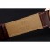 Rolex Cellini White Rose Dial Gold Case Brown Leather Bracelet 622725