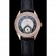 Omega DeVille Prestige Black Dial Gold Diamond Case Black Leather Bracelet 1454123