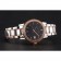 Burberry The City Black Dial Rose Gold Diamond Bezel Stainless Steel Case Two Tone Bracelet
