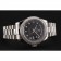 Swiss Rolex Day-Date Black Dial Diamond Case Diamond Numerals Stainless Steel Bracelet 1453965