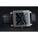 Piaget Emperador Limited Edition Black Dial Engraved Silver Case Black Leather Bracelet 1454136