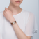 Swiss Tank Louis Cartier watch, Small model, 18K yellow gold, leather, sapphire