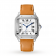 Swiss Santos de Cartier watch, Medium model, automatic, steel, interchangeable metal and leather bracelets