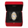 Swiss Santos de Cartier watch, Medium model, automatic, yellow gold and steel, interchangeable metal and leather bracelets