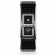Swiss Designer CODE COCO Steel and Ceramic H5148 38x21.5mm