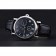Patek Philippe Geneve Complications Black Dial Stainless Steel Bezel Black Leather Band 622141