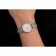 Patek Philippe Calatrava Gray Dial Diamond Markings Rose Gold Case Gray Leather Strap
