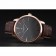 Swiss Vacheron Constantin Patrimony Grey Dial Rose Gold Case Brown Leather Bracelet 1454166