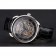 Swiss Hermes Arceau Skeleton Black Dial Blue Hands Stainless Steel Case Black Leather Strap