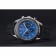 Omega Speedmaster Black Rubber Strap Blue Dial 622043