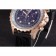 Breitling Navitimer Rosegold Bezel Rubber Strap Black Dial