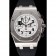 Audemars Piguet Royal Oak Offshore White Dial Stainless Steel Case Black Rubber Strap