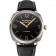 Panerai Radiomir Firenze 3 Days Acciaio PAM604 Black Dial Engraved Stainless Stell Case Black Leather Strap