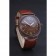 Panerai Luminor Marina Militare Purple Stainless Steel Bezel Brown Bracelet 622321