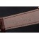Patek Philippe Calatrava White Dial Rose Gold Case Brown Leather Strap