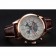 Breitling Chronomat Blue Dial Stainless Steel Case Gold Bezel Blue Leather Strap