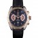 Tag Heuer Carrera Stainless Steel Case Black Dial Black Leather Strap