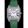 Cartier Santos 100 Diamond Silver Bezel 621929