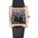 Cartier Tank MC Black Dial Gold Case Black Leather Bracelet 622694