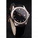 Patek Philippe Geneve Calatrava Crystal Studded Hour Marker Black Dial Black Leather Strap 98169