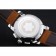 Montblanc Chronograph White Dial Brown Suede Leather Bracelet Silver Case 1454115