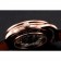 Swiss Hermes Arceau Skeleton Black Dial Brown Hands Rose Gold Case Black Leather Strap