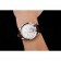 Patek Philippe Chronograph White Guilloche Dial Stainless Steel Case Brown Leather Strap