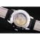 Patek Philippe Swiss Calatrava Ribbed Bezel White Dial Black Leather Strap 7657