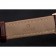 Omega De Ville Prestige Ladies White Dial Rose Gold Case Brown Leather Strap