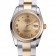 Rolex Datejust Stainless Steel And Gold Case Gold Dial 622265