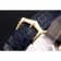 Patek Philippe Calatrava Date Blue Embossed Dial Gold Case Blue Leather Strap