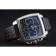 Tag Heuer Monaco Mikrograph Black Leather Strap Black Dial 7923