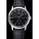 Vacheron Constantin Patrimony Power Reserve Black Dial Silver Case Black Leather Bracelet 1454262